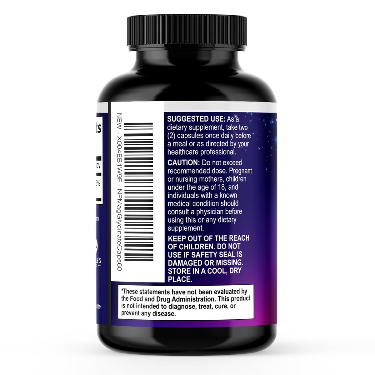 Magnesium Glycinate 1000mg Per Serving - Pure & Chelated for Max Absorption - Supports Sleep, Muscle, Nerve & Heart Health - Magnesium Supplement for Whole Body Support, Bottled in USA - 60 Capsules - görsel 15