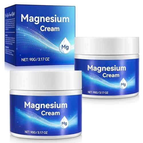 ReliCo Magnesium Cream - 2pcs Pure Magnesium Oil with Vitamin E, Magnesium Lotion for Men Women - görsel 3
