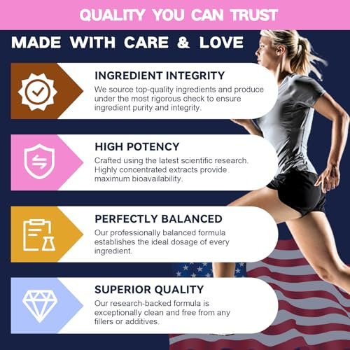 Totaria Inositol Supplement for Women with Vitamin D3, Folate, 40:1 Ratio Myo-Inositol & D-Chiro Inositol Complex, (Vitamin B8) Inositol Capsules, 180 Capsules, 60 Servings, 2 Month Supply - görsel 18