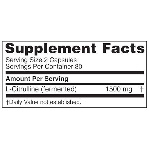 Nugenix Essentials L-Citrulline Supplement for Enhanced Blood Flow and Performance - 1500 mg, 60 Capsules - görsel 1