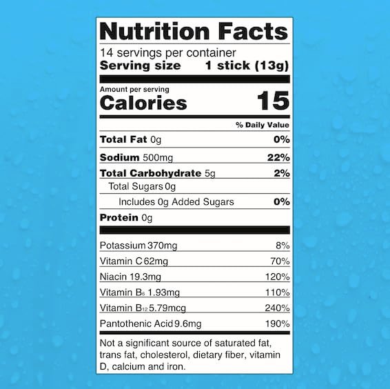 Liquid I.V.® Hydration Multiplier Sugar-Free – Low Calorie: Only 10 calories per serving, making it a light and – Image 4