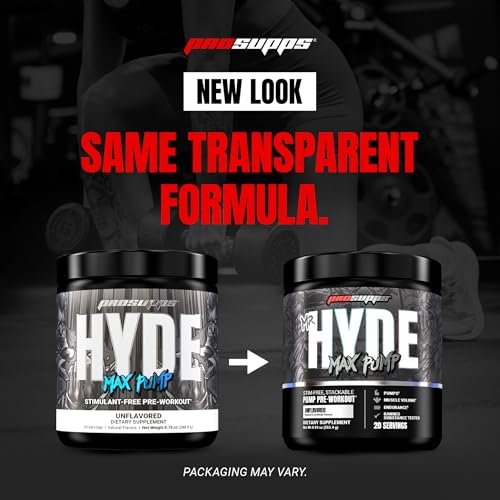 ProSupps Mr. Hyde Max Pump Pre Workout – Improved Endurance: Helps delay fatigue so you can train harder and – Image 4