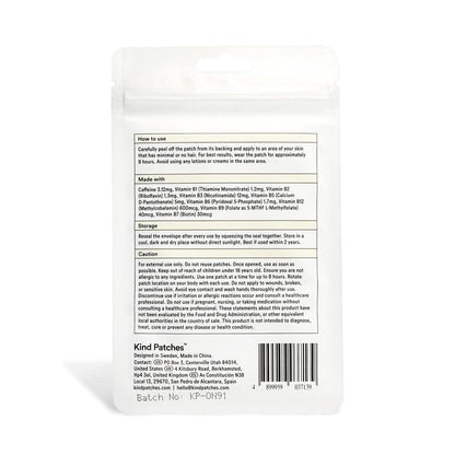 Kind Patches Stress Down Patches - Vitamin B12, Vitamin D3 and Ashwagandha Calming Strip - Natural Ingredients for Daily Stress Support - 30 Count