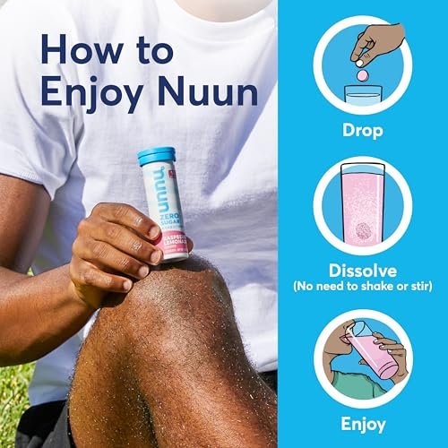 Nuun Zero Sugar Hydration Electrolyte – Zero Sugar: Enjoy great taste without any sugar, making it ideal for – Image 12