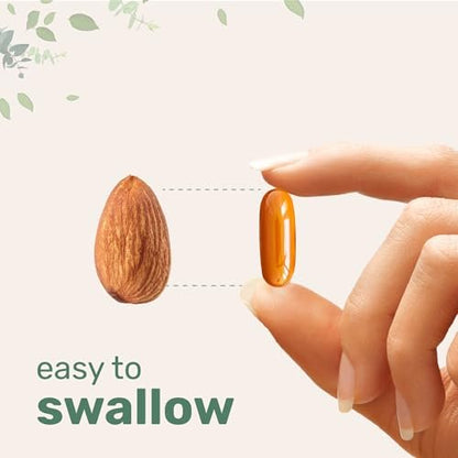 Turmeric Curcumin Supplement with Black Pepper & Ginger 3,000mg, 300 Softgels with MCT Oil for Better Absorption | 95% Curcuminoids | Non-GMO
