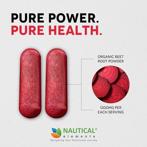Beet Root Capsules - 1200mg Per Serving - – Serving Size: 2 capsules – Image 9