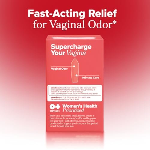 O Positiv URO Boric Acid Vaginal Suppository – with Lactic Acid, and Aloe for Fast Relief and Vaginal Odor Control – Vegan, Free from Parabens, Dyes, and Fragrances – 12 Count (Pack of 1) - görsel 8