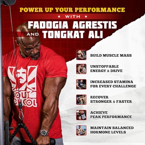 Old School Labs Testosterone Supplement for – Boosts Drive and Stamina: Elevate your motivation, energy levels, – Image 6
