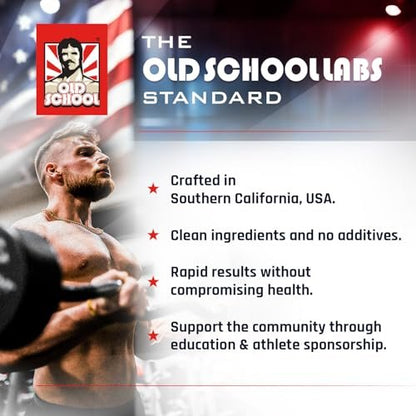 Old School Labs Testosterone Supplement for – Fadogia Agrestis: A powerful botanical that complements Tongkat Ali – Image 2