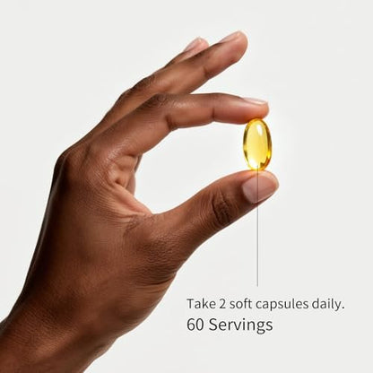 Vitamin D3 K2 Supplement with Vitamin D3 5000 IU, 200 mcg Vitamin K2 MK-7 & Natural Coconut Oil, Plant Based 2-1 Formula for Bone, Teeth, Muscle and Immune Health Support,120 Softgel Capsules