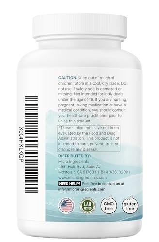 Lithium Orotate 10mg, 240 Veggie Capsules | 5mg Per Capsules | High Bioavailability Trace Mineral | Healthy Aging, Brain Supplement, & Mood Support | Non-GMO, Gluten Free - görsel 10