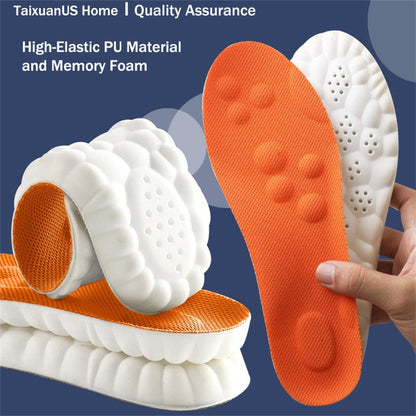 Insoles for Men and Women Cloud Like Sole Inserts with Arch Support Memory Foam (US-Men-6.5-11)