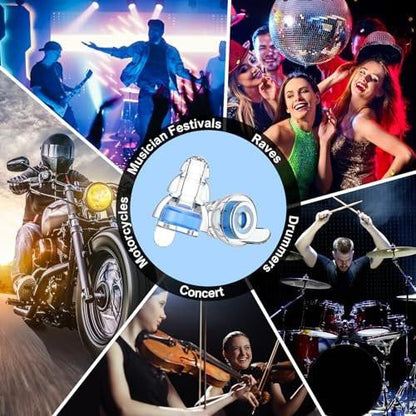 High Fidelity Concert Earplugs for Concerts – 24dB Noise Reduction: Advanced acoustic filters reduce harmful noise – Image 7