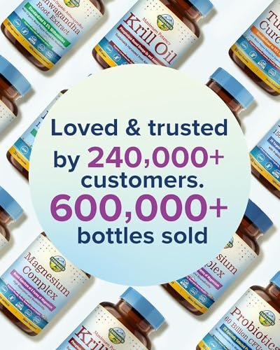 Terranics 5-in-1 Magnesium Complex Supplement 500mg - 5 Forms High Absorption Magnesium Glycinate Citrate Malate Aspartate Gluconate for Sleep Heart Health - Non-GMO 240 Vegan Capsules - görsel 4