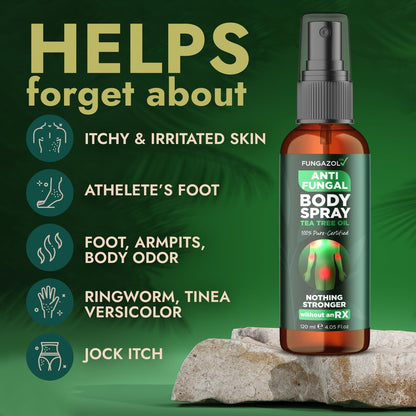 Body Spray with Tea Tree Oil | – Soothes Irritated Skin: Tea tree oil and other soothing ingredients calm redness, – Image 3