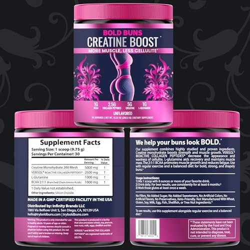 Bold Buns Creatine for Women – Supplement – Women-Centric Nutrition: Formulated with the specific physiological – Image 12
