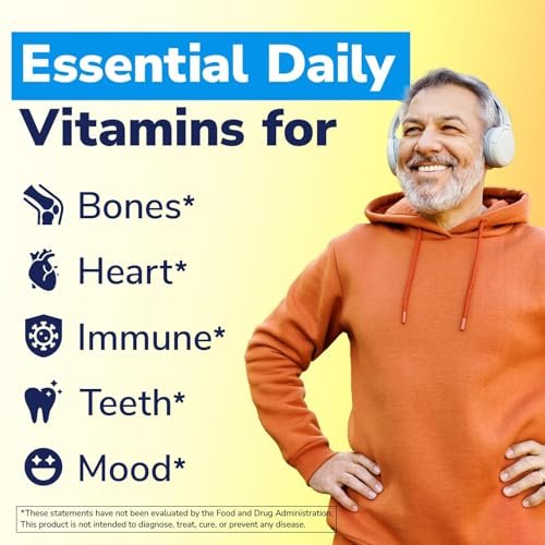 Vitalibre Vitamin D3 K2 Supplement, 10000 IU D3 / 200 mcg K2 MK7, Calcium Absorption, Bone, Heart, Immune & Mood Support, Enhanced Absorption, No Soy, Easy to Swallow, 60 Softgels - görsel 10