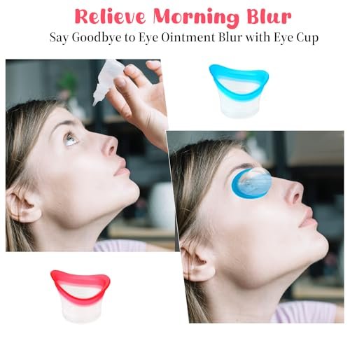 2pcs Eye Wash Cup Eye Wash Bath Kit Silicone Eyes Cleansing Cup for Eyes Rinse Portable eye Care Tool Cleaner for Quick Effective Soothing Tired eyes Refresh Clean Dust Makeup Irritants - görsel 8