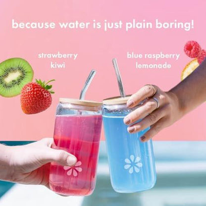 Boobie Hydromom Superfood Electrolyte Drink Mix, Strawberry Kiwi | Refreshing Energy & Hydration Boost for Mamas | On-The-Go & Travel Essentials for Pregnancy, Lactation, & Beyond, 10 Packets