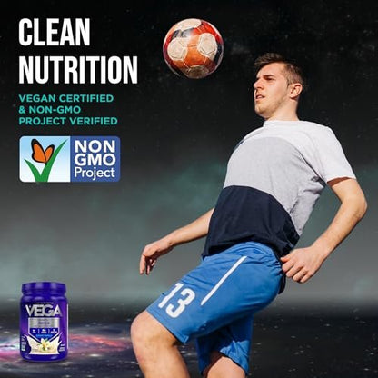 Vega Essential Protein – 25g Vegan Protein – 25g Plant-Based Protein: Each serving delivers 25 grams of protein – Image 1