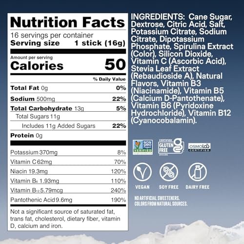 Liquid I.V.® Hydration Multiplier - Arctic Raspberry | Electrolyte Powder Drink Mix | 1 Pack (16 Servings) - görsel 6