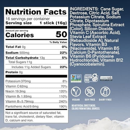 Liquid I.V.® Hydration Multiplier - Arctic Raspberry | Electrolyte Powder Drink Mix | 1 Pack (16 Servings)