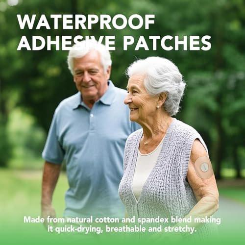 Onida Dexcom G7 Adhesive Patches 20PCS Over Patches for Dexcom G7 & Stelo CGM, Pre-Cut Adhesive Overpatches Waterproof, Continuous Glucose Monitor Sensor Cover - görsel 12