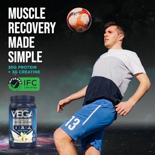 Vega Protein + Creatine – 30g Plant Based – Low Carb: With only 3g net carbs per serving, it fits perfectly into – Image 3