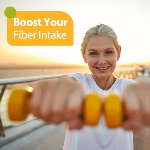 ZEBORA Fiber Supplement Powder, Soluble Prebiotic Fiber Powder Unflavored with Acacia for Digestive Health, Regularity and Hunger Control No Sugar Added, No Grit, Gluten Free, 70 Servings - görsel 5