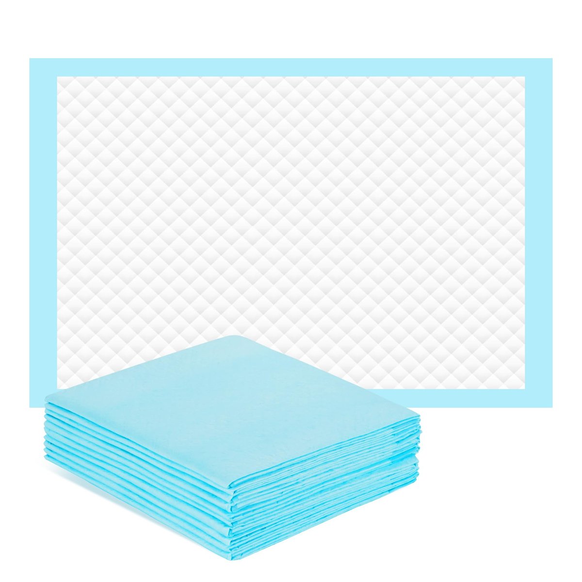 SAP FRIENDLY 30” x 36” Disposable Underpads, 6 Layers Super Absorbent Leakproof Bed Pads for Adults and Pets Quick-Drying Incontinence Pads, Dog Pee Pads Extra Large - 10 Count - görsel 6
