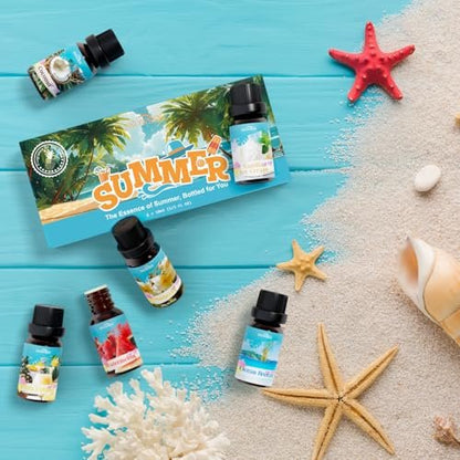 Summer Essential Oil Set for Diffusers for – No Harmful Additives: Free from phthalates and parabens, these oils – Image 6