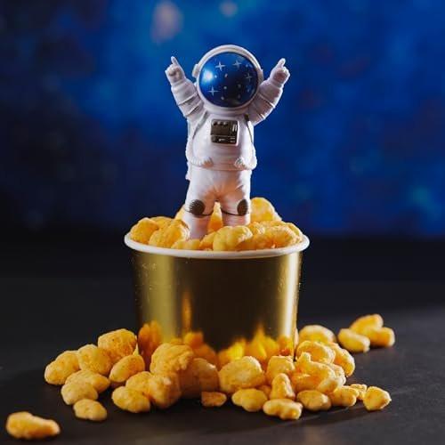 Moon Cheese Space Spice, Variety Pack, Crunchy, Protein-Rich Cheese Snack, Keto Friendly, 100% Real Cheese, Low Carb, Gluten-Free, Low Sugar, 2 Oz bags (Pack of 3, 1 of Each Flavor) - görsel 1