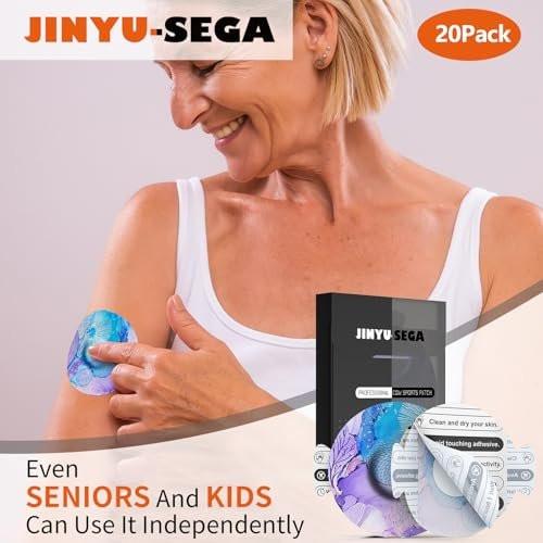 Sensor Covers for Libre 3 Waterproof - 20pcs Adhesive Patches for Libre 3, with Easy-Peel Tab Pre-Cut Backing, CGM Sensor Tape for 10-14 Days Sealove - görsel 7