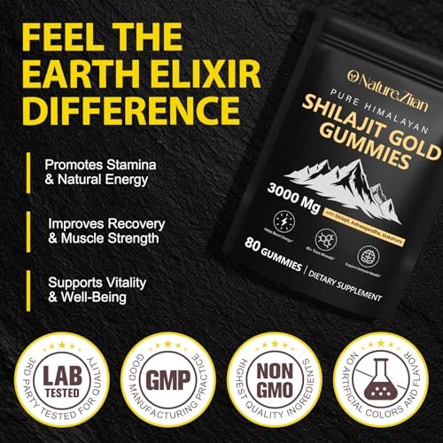 Shilajit Gummies for Men & Women - Shilajit – Key Ingredients: Shilajit extract, Ashwagandha root extract, – Image 9