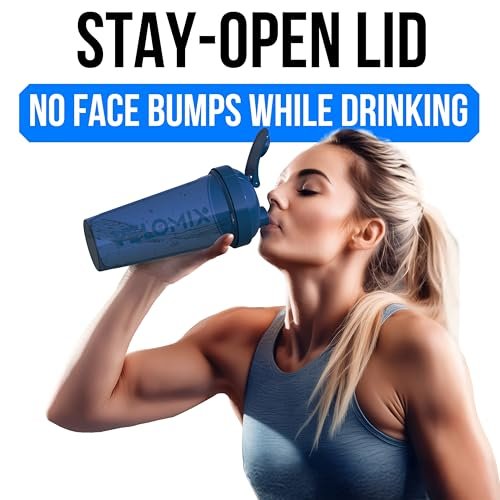 VELOMIX -6 PACK- 28 oz Protein Shaker Bottle – Stealth Edition Style: Sleek, matte black design looks great and – Image 7