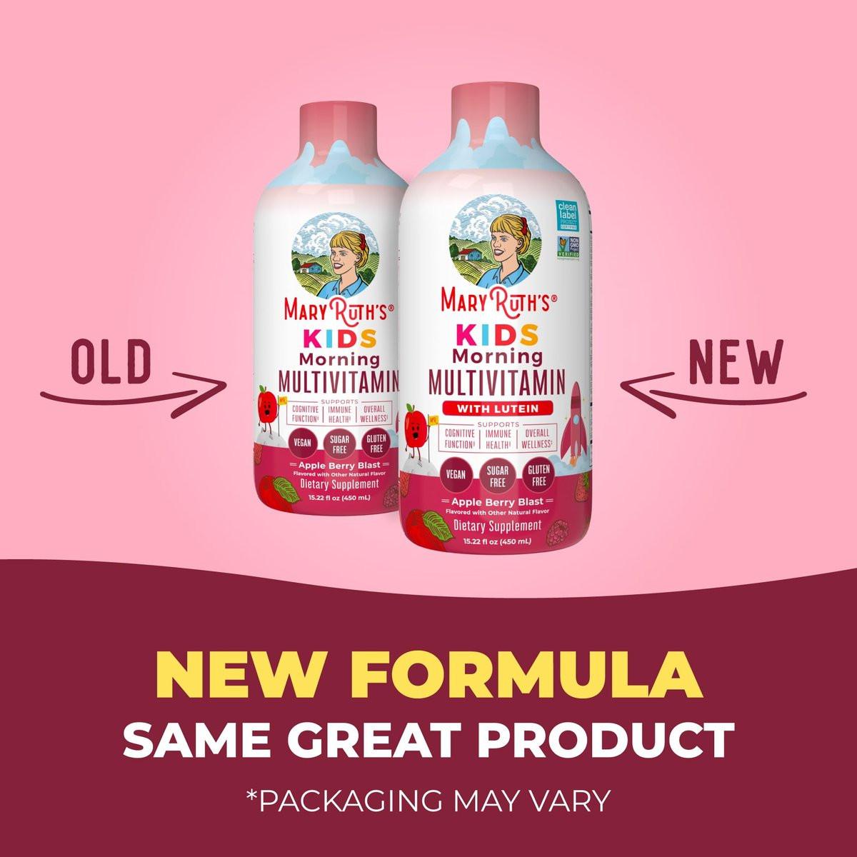 MARYRUTH'S Liquid Morning Multivitamin for Kids | Kids Multivitamin | Immune Support Supplement | Vitamin C | Vitamin D | Essential Nutrients | Vegan | 30-180 Servings | 15.22 fl oz - görsel 7