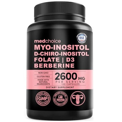 14-in-1 Women’s Inositol Complex Supplement – Feminine Wellness: Formulated to support ovarian function, – Image 4