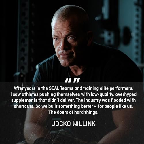 Jocko Fuel Creatine Monohydrate Stick Packs - Pure Micronized Travel Size Powders for Men & Women, Supports Muscle Growth, Strength, Recovery & Cognition, Unflavored, 150 Grams, 30 Servings - görsel 17