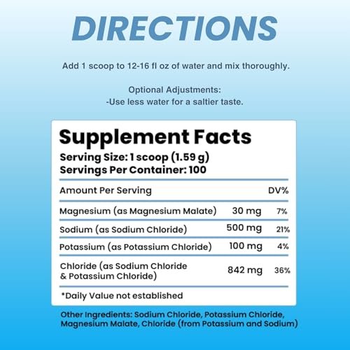 The Good Intentions Club Fasting Electrolytes - Unflavored Electrolyte Powder - 100 Servings - Fasting Salts - Fasting Supplement - Electrolytes for Fasting - görsel 16