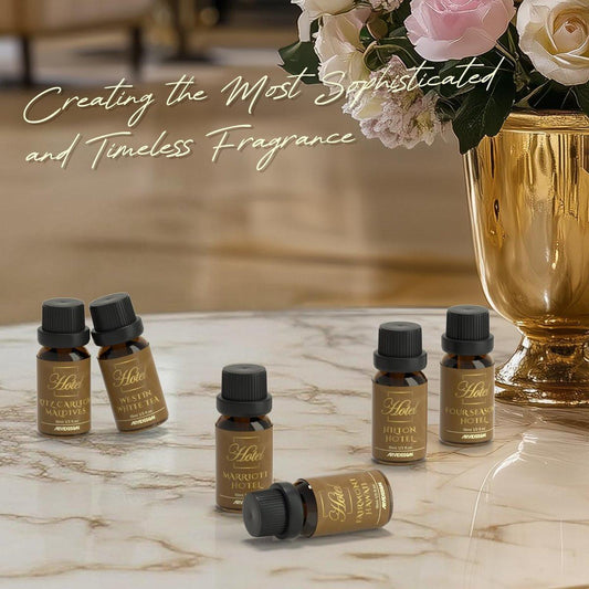 ARVIDSSON Hotel Diffuser Oils Gift Set - Luxury Fragrance Oils Inspired by 5 Star Hotels Scent, Gift for Women and Men
