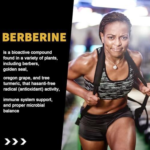 Nutravita Berberine Gummies with Ceylon Cinnamon 1500mg High Potency Berberine HCL Supplement for Immune and Metabolism Support, Sugar Free Organic Berberine Gummies Blueberry Flavor-1PACK - görsel 10