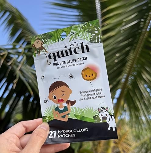 quitch Mosquito Bite Relief Magic Theme Patches, Bug Bite Anti Itch Cream Alternative for Kids and Baby, Insect Bite Relief, After Bite Relief, Travel Essential for Summer Camp, Cruise and Outdoors - görsel 6
