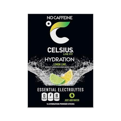 CELSIUS Hydration™ Fruit Punch, Sugar Free Electrolyte Hydration Drink Mix (Pack of 14) - görsel 8