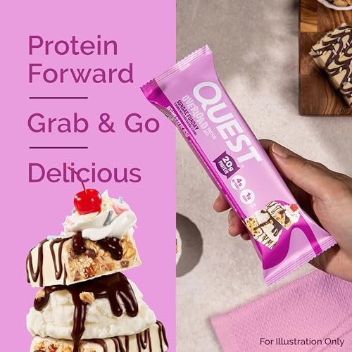 Quest Nutrition Overload Protein Bars, – High Protein Content: Each bar provides 20g of protein to help build and – Image 6
