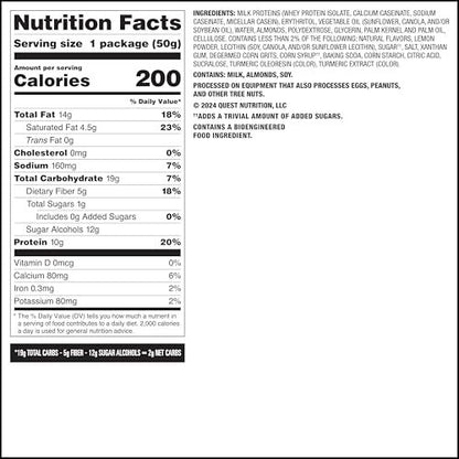 Quest Nutrition Frosted Protein Cookies Twin – High Protein, Low Sugar: Each cookie contains 10g of protein to – Image 1