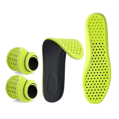 2 Pairs Comfort Insoles for Men/Women, Memory Foam Inserts, Prevent Foot Odor, Providing Great Shock Absorption and Cushioning for Feet Relief, Steppers Insoles