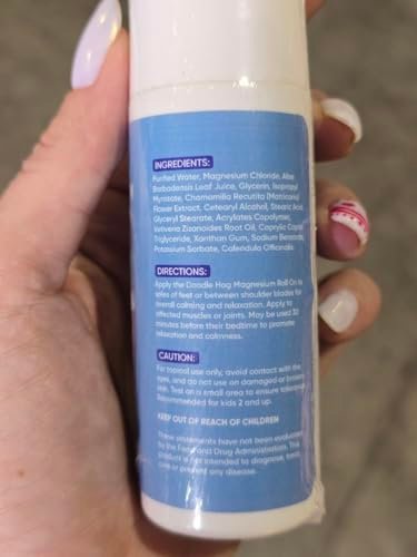 DOODLE HOG Magnesium Lotion for Kids, With – Size: 3 fl oz (88.7 ml) – Image 6