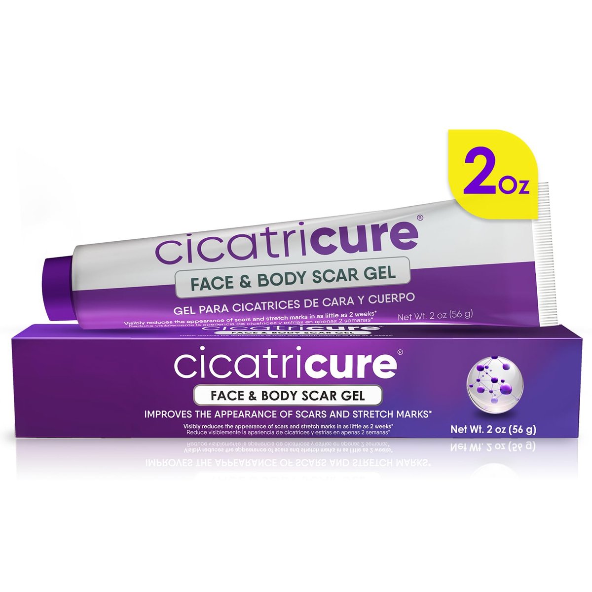 Cicatricure Advanced Scar Gel for Face & – Size: 1 oz (28 g) per tube, pack of 2 – Image 7