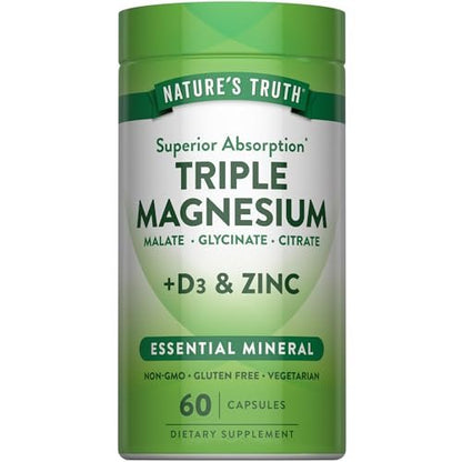 Nature's Truth Triple Magnesium Complex – Form: Capsules – Image 5