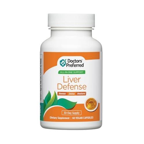 DOCTORS' PREFERRED Liver Defense with Milk Thistle | 60 Capsules - görsel 9